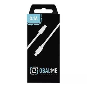 USB-C to Lightning cable Obal:Me CL20WH 1 m Fast Charge White