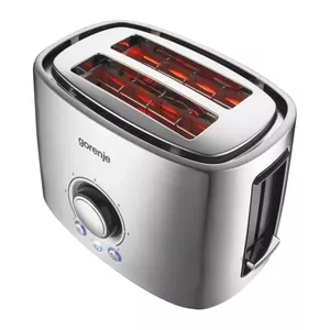 Gorenje T1000E Toaster 2 slices 1000 W Stainless steel