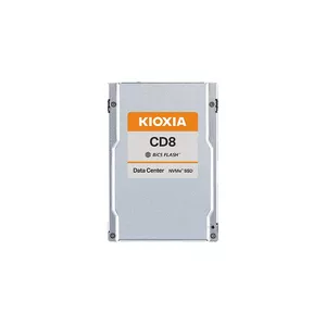 2.5" SSD Kioxia CD8-R 1.92 TB PCIe 4.0 NVMe — 7200 MB/s read, 3500 MB/s write, MTBF 2.5M h