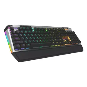 Wired Gaming Keyboard PATRIOT Viper 765 RGB — RU layout, Black-Silver