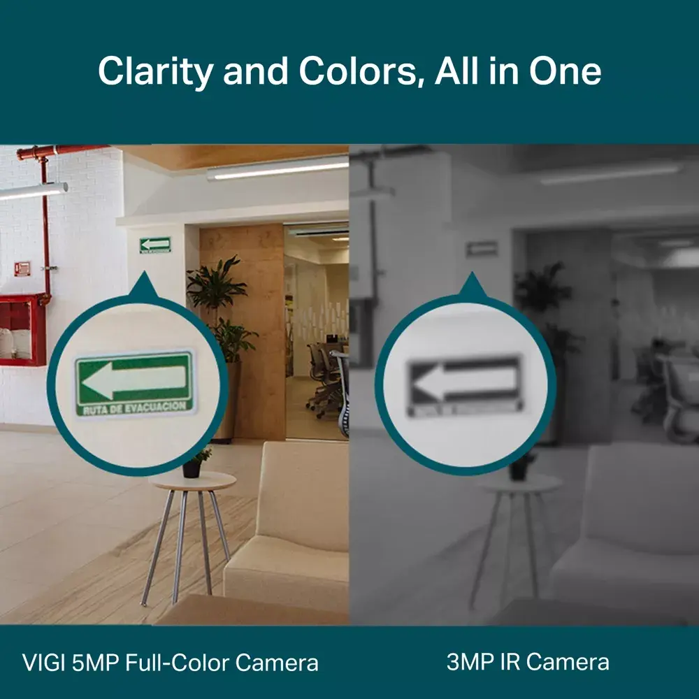 IP drošības kamera TP-Link VIGI 5MP Full-Color Photo 4