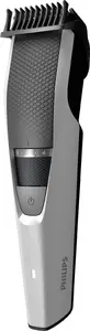 Philips Beardtrimmer Series 3000 BT3239/15 bārdas trimmeris ar nerūsējošā tērauda un titāna asmeņiem, 20 garuma iestatījumiem no 0.5 mm līdz 10 mm un 90 minūšu darbības laiku