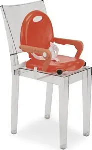 Barošanas krēsls CHICCO Pocket Snack Poppy Red — kompakts salokāms