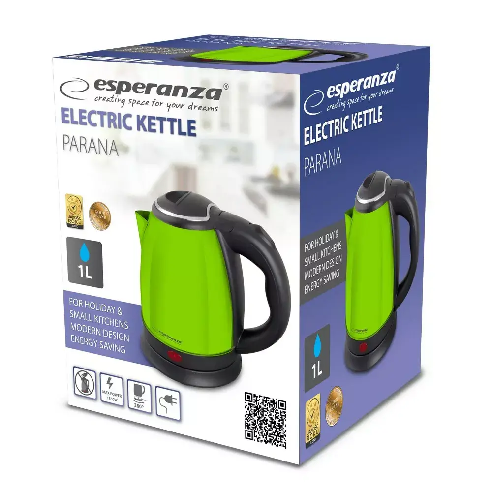 Чайник ESPERANZA EKK128G 1,0 л 1350 Вт Photo 2
