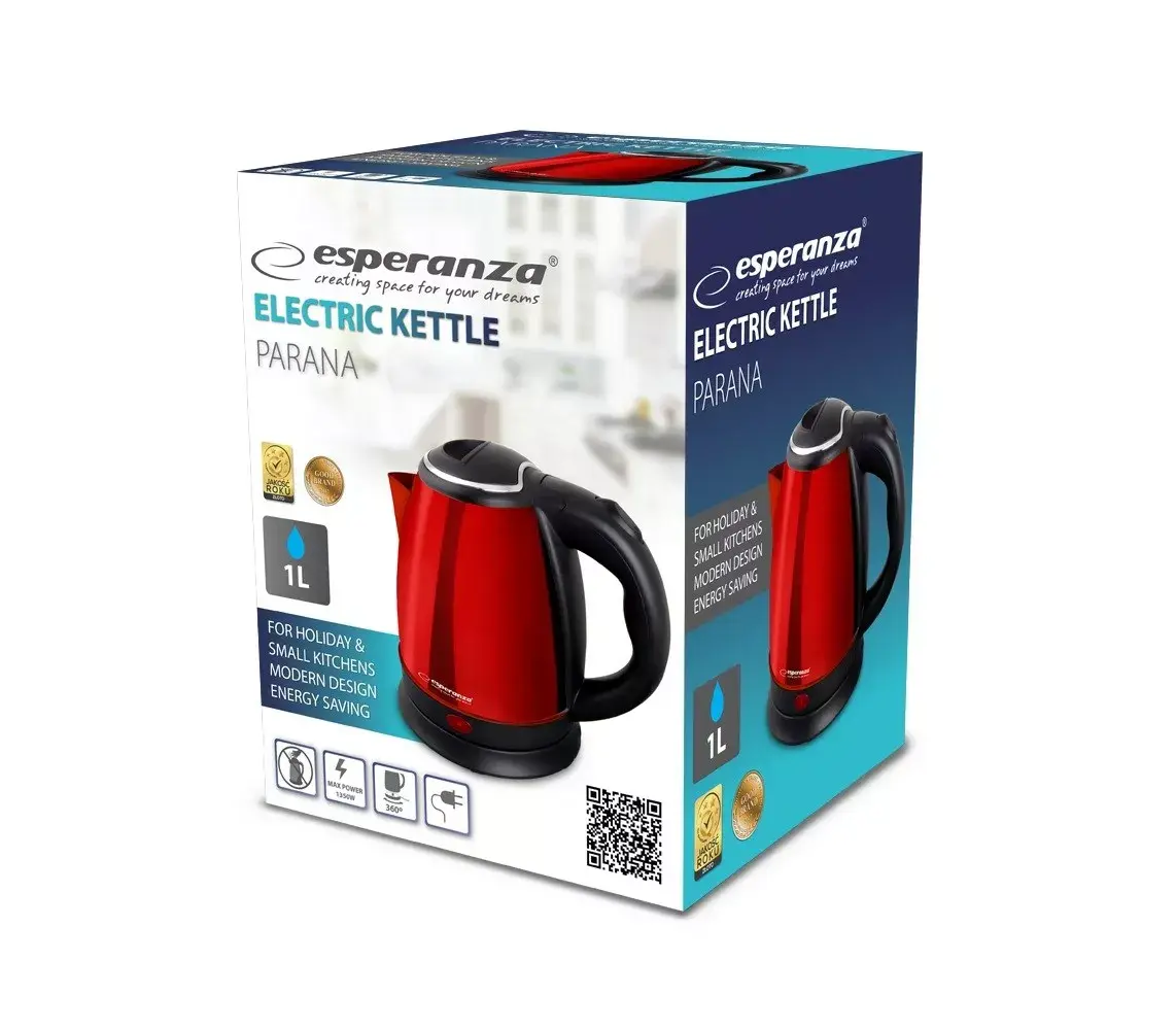 Electric kettle ESPERANZA EKK128R 1.0 L 1350 W Photo 3