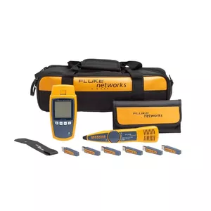 Fluke MicroScanner PoE Тестер PoE Черный, Синий, Желтый