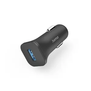 Car Charger Hama 00201634 Mobile Phone Smartphone Black 12-24V