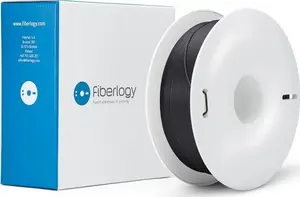 3D printing filament Fiberlogy FiberSatin 1.75 mm 0.85 kg spool — Black