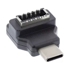 InLine USB 3.2 адаптер USB-C male к внутреннему USB-E разъему передней панели
