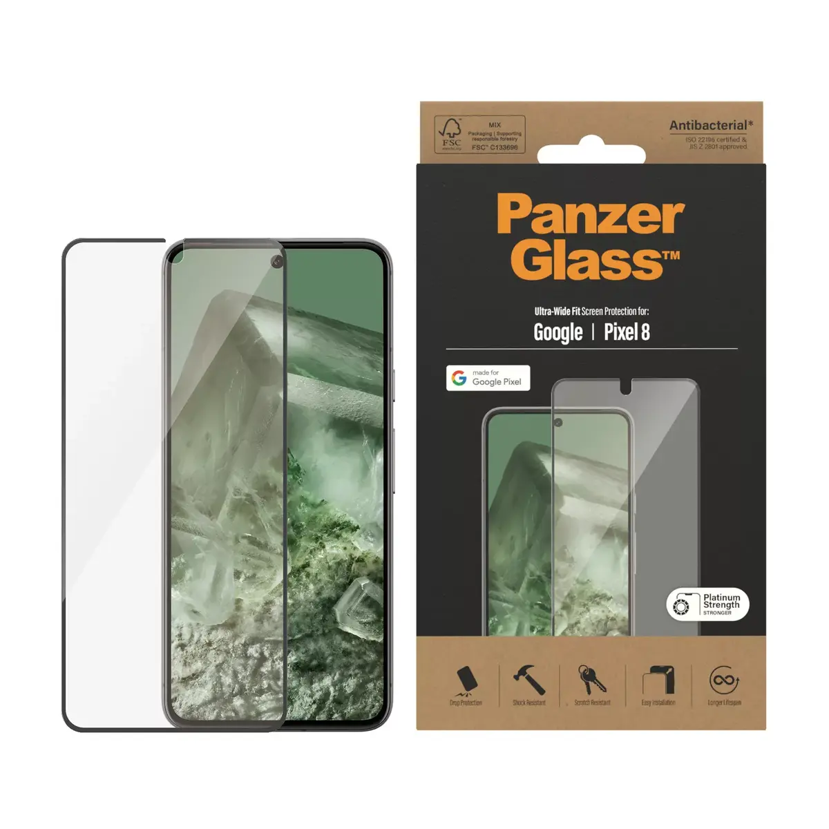 Защитное стекло PanzerGlass Google Pixel 8 Photo 2