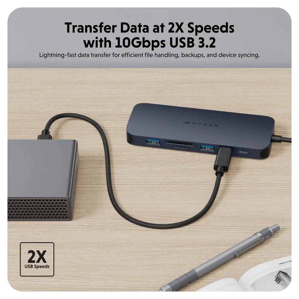 Концентратор USB-C HYPER HD4005GL Photo 3