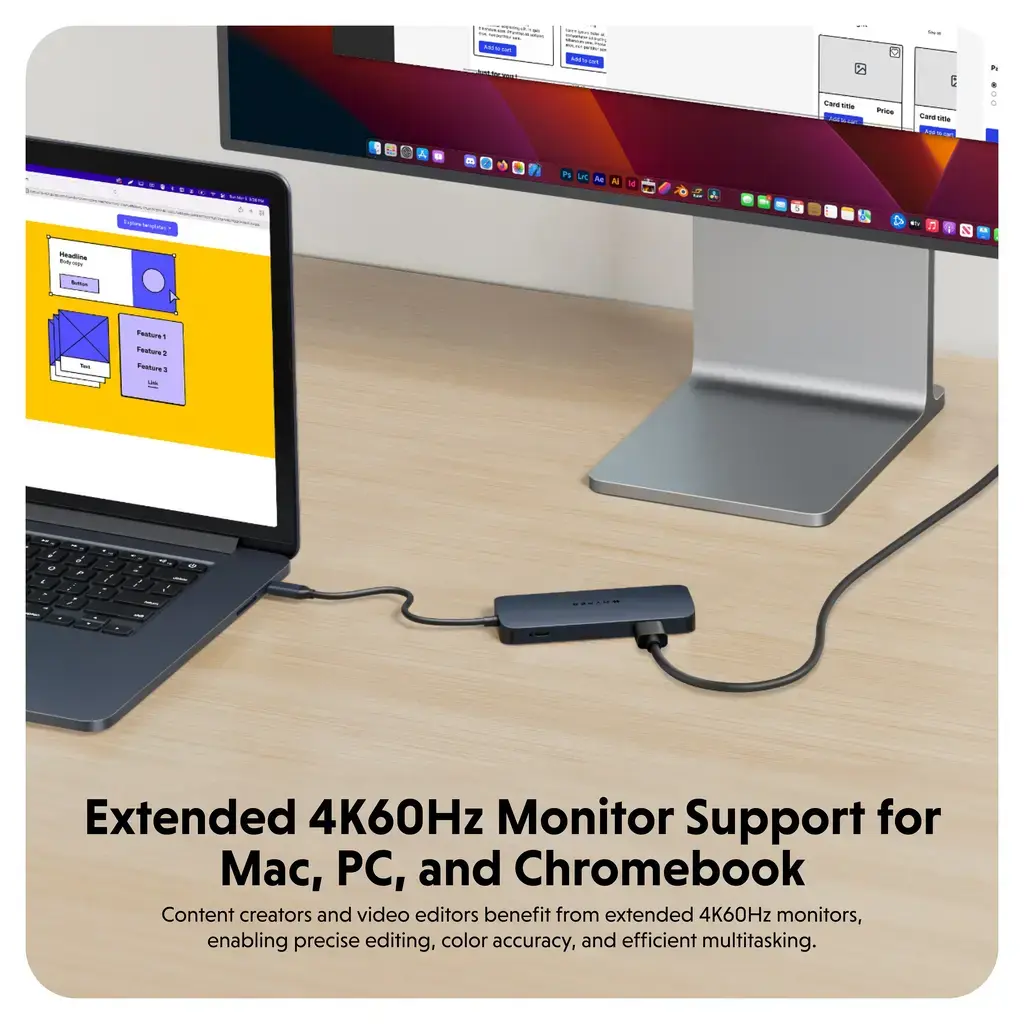 USB-C концентратор HYPER HD4004GL Photo 4