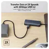 Интерфейсный концентратор USB-C HYPER HD4001GL Photo 3
