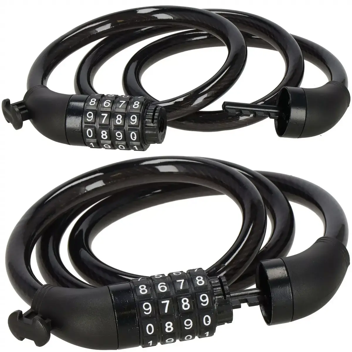 Bicycle lock Springos BA0026 key lock Photo 4