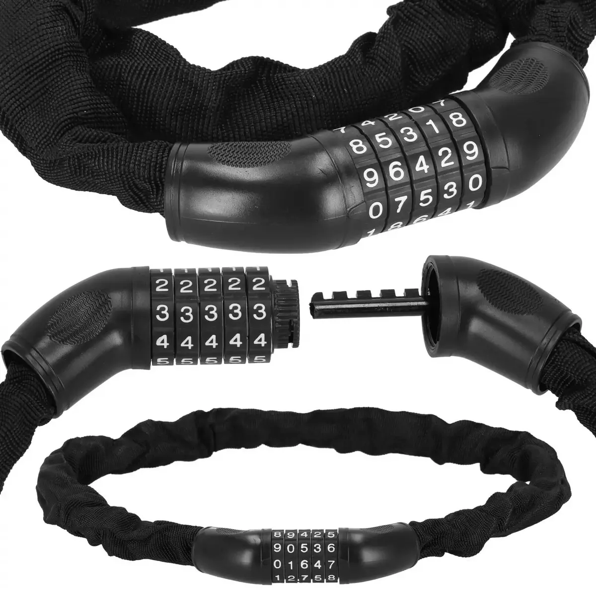 Cable bicycle lock Springos BA0028 Photo 3