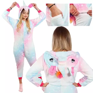 Kigurumi pidžama Springos HA5080 izmērs M — pieaugušo viengabala mājas apģērbs