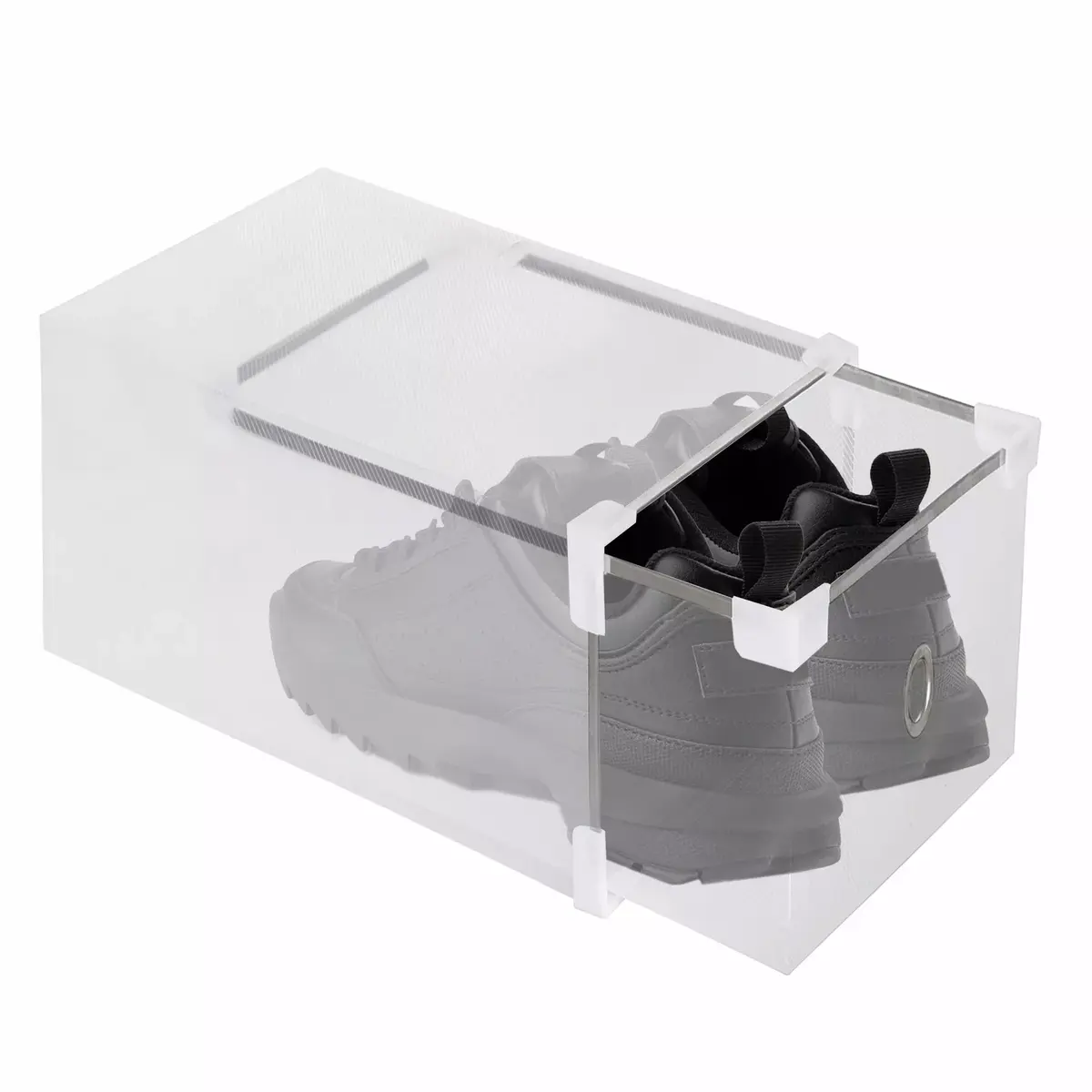 Shoe box Springos HA3002 transparent 28x18x18 cm Photo 9