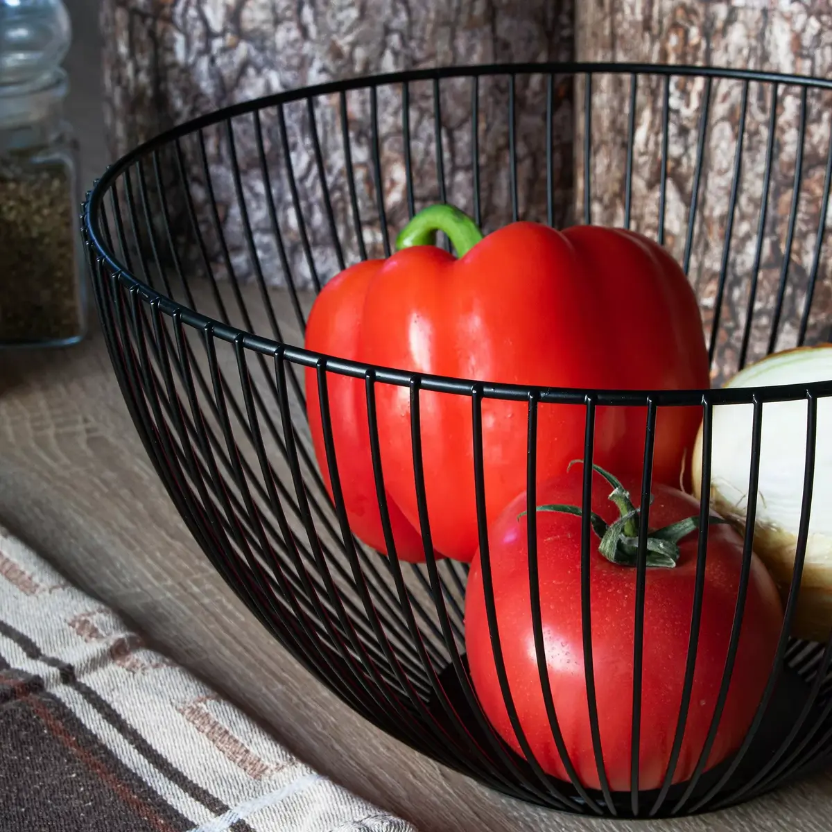 Metal Wire Basket Springos HA0500 Photo 2