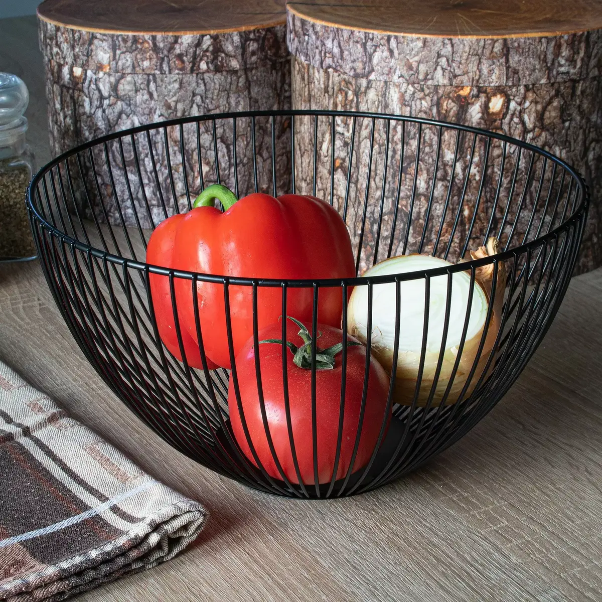 Metal Wire Basket Springos HA0500 Photo 5