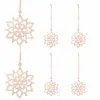 Springos CA0660 Wooden Flower Ornament Set Photo 5