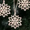 Springos CA0660 Wooden Flower Ornament Set Photo 7