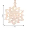 Springos CA0660 Wooden Flower Ornament Set Photo 9