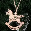 Springos CA0663 Wooden Reindeer Decoration Set Photo 4