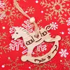 Springos CA0663 Wooden Reindeer Decoration Set Photo 5