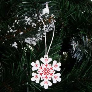 Springos CA0656 Wooden Ornament Set, 3 Pieces