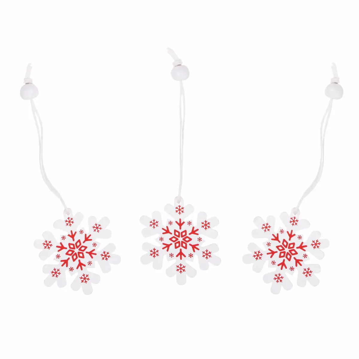 Springos CA0656 Wooden Ornament Set Photo 2