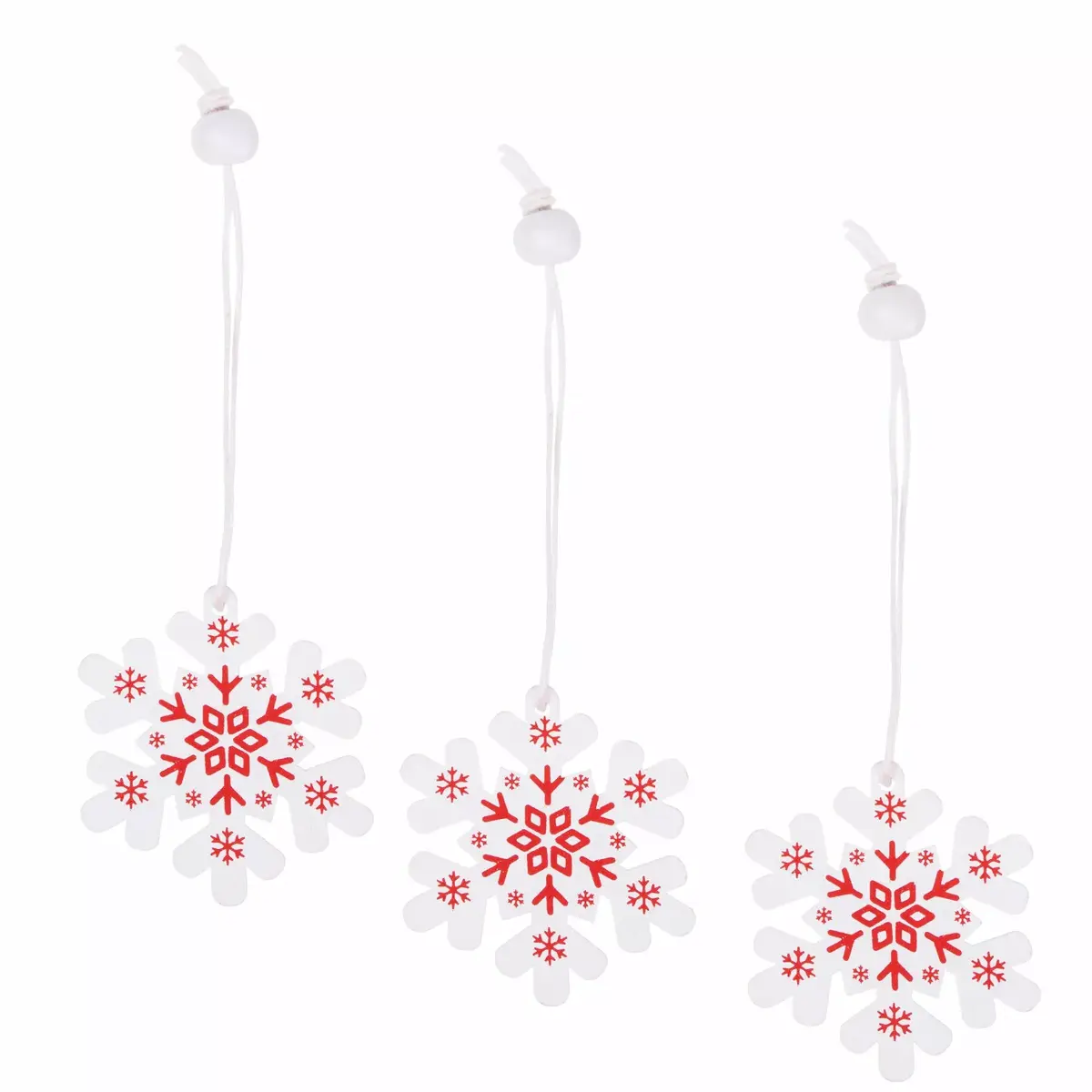 Springos CA0656 Wooden Ornament Set Photo 3