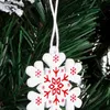 Springos CA0656 Wooden Ornament Set Photo 5