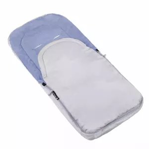 Спальный мешок Springos SB0036 4-в-1 для коляски, санок, люльки 90 см серо-голубой