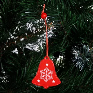 Springos CA0653 Wooden Spring-Themed Ornaments, Set of 3