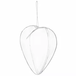 Dekoratīvs sirds formas rotājums Springos CA2010, akrils, 12 cm
