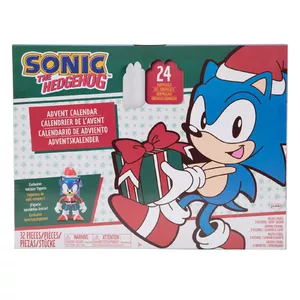 Jakks Pacific Sonic the Hedgehog adventes kalendārs 2,5 collu figūriņas un aksesuāri Classic Theme