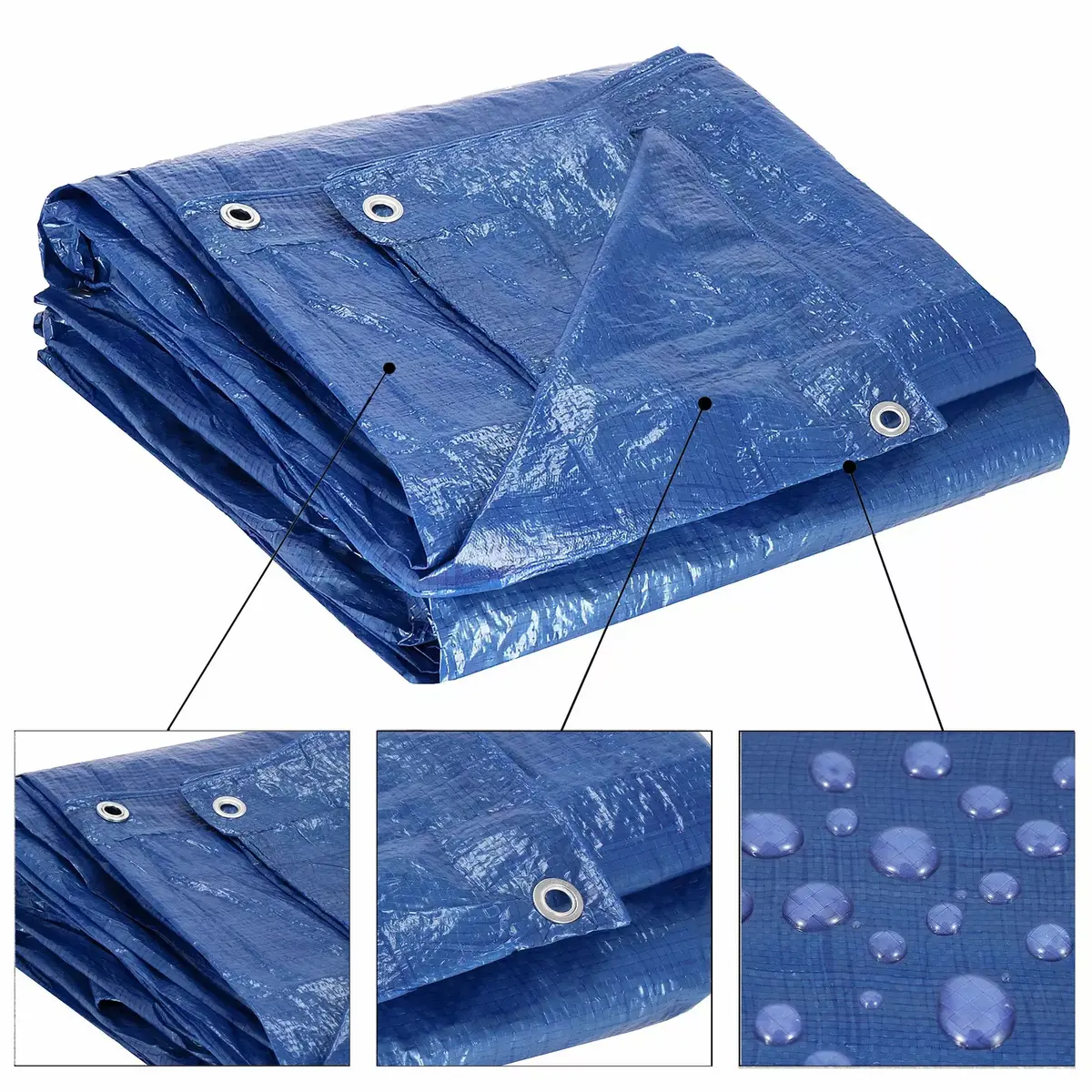 Tarpaulin Springos GA2123 2 x 3 m Photo 3