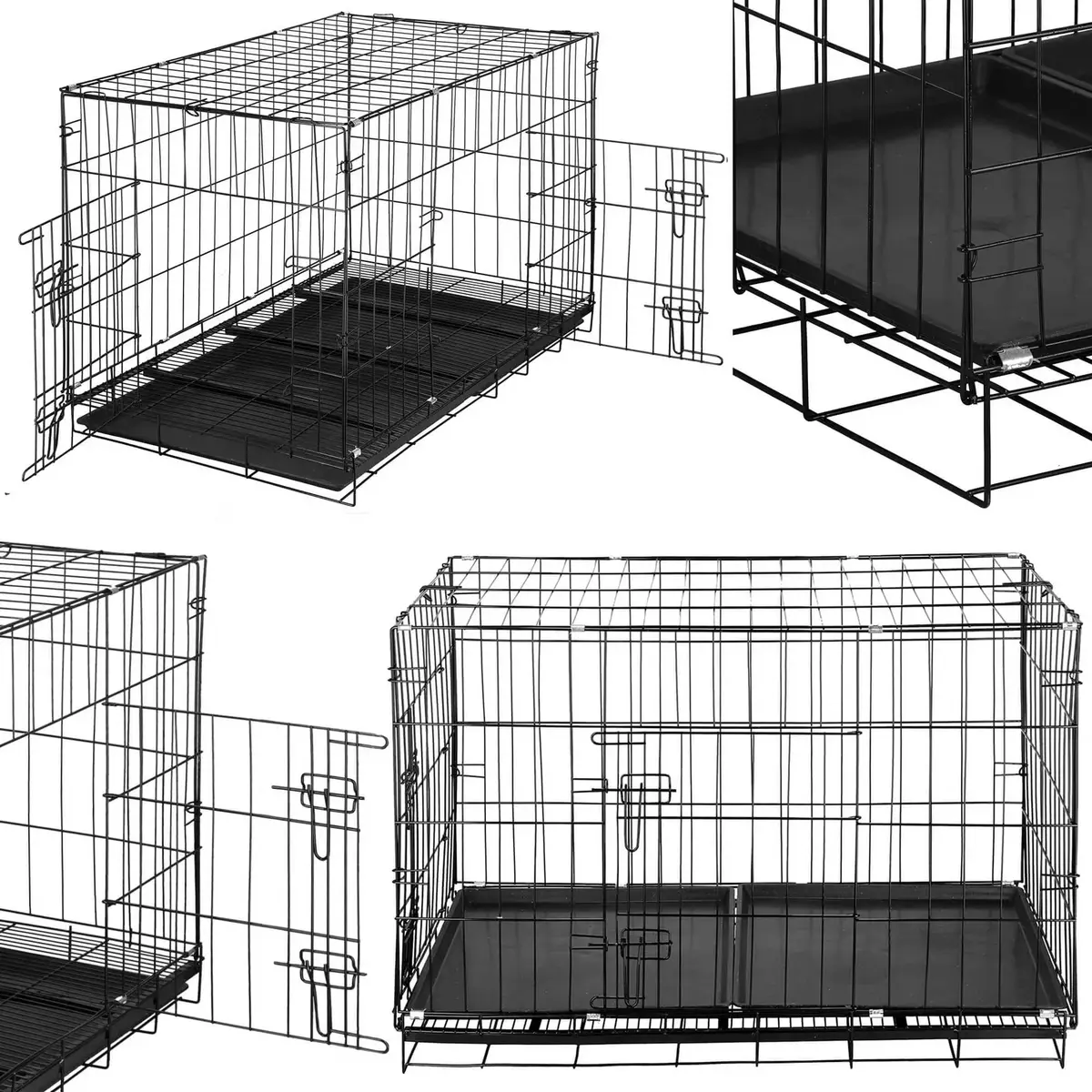 Pet cage Springos PA1016 — 100×70×60 cm Photo 9