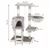 Springos PA1039 когтеточка-дерево, 96 см Photo 7