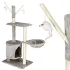 Springos PA1037 wooden multi-level cat house Photo 3