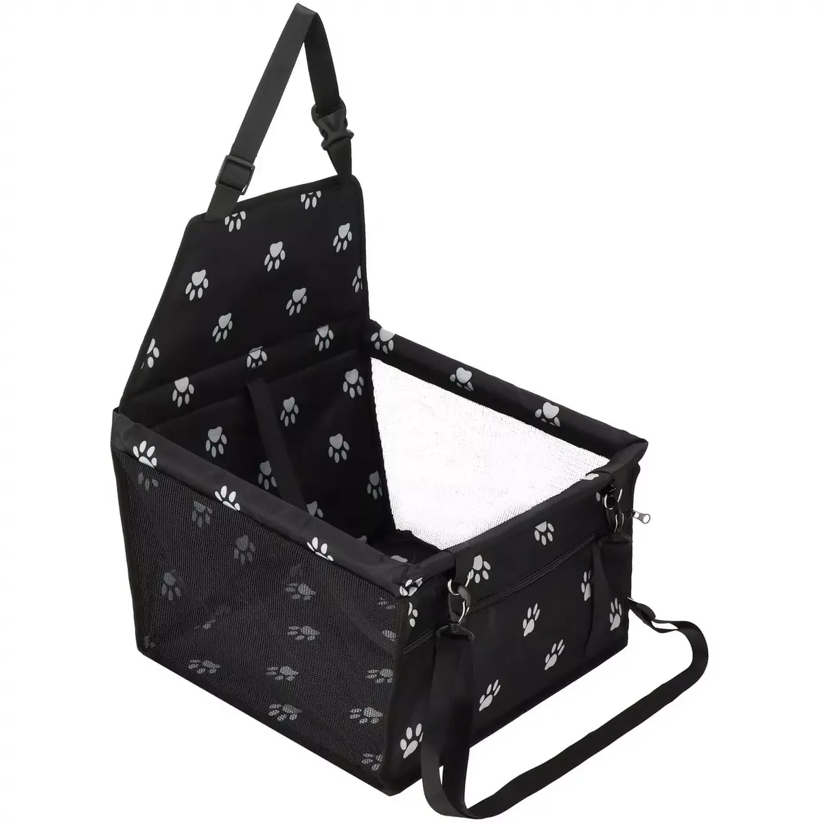 Dog car seat Springos PA0227 adjustable safety belt Photo 2