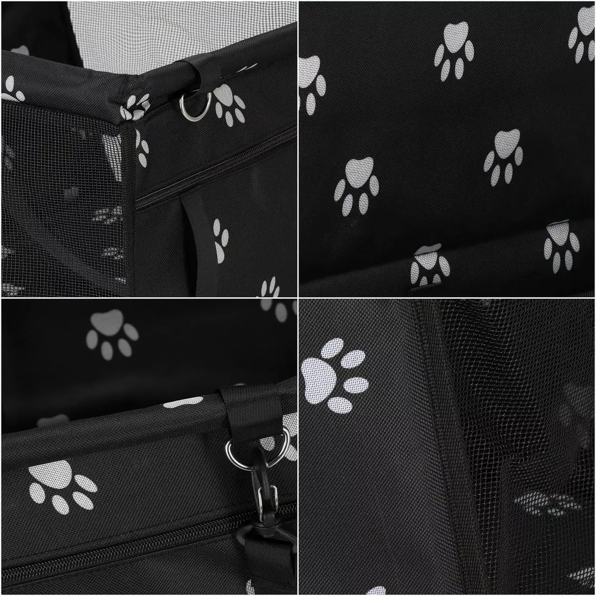 Dog car seat Springos PA0227 adjustable safety belt Photo 3
