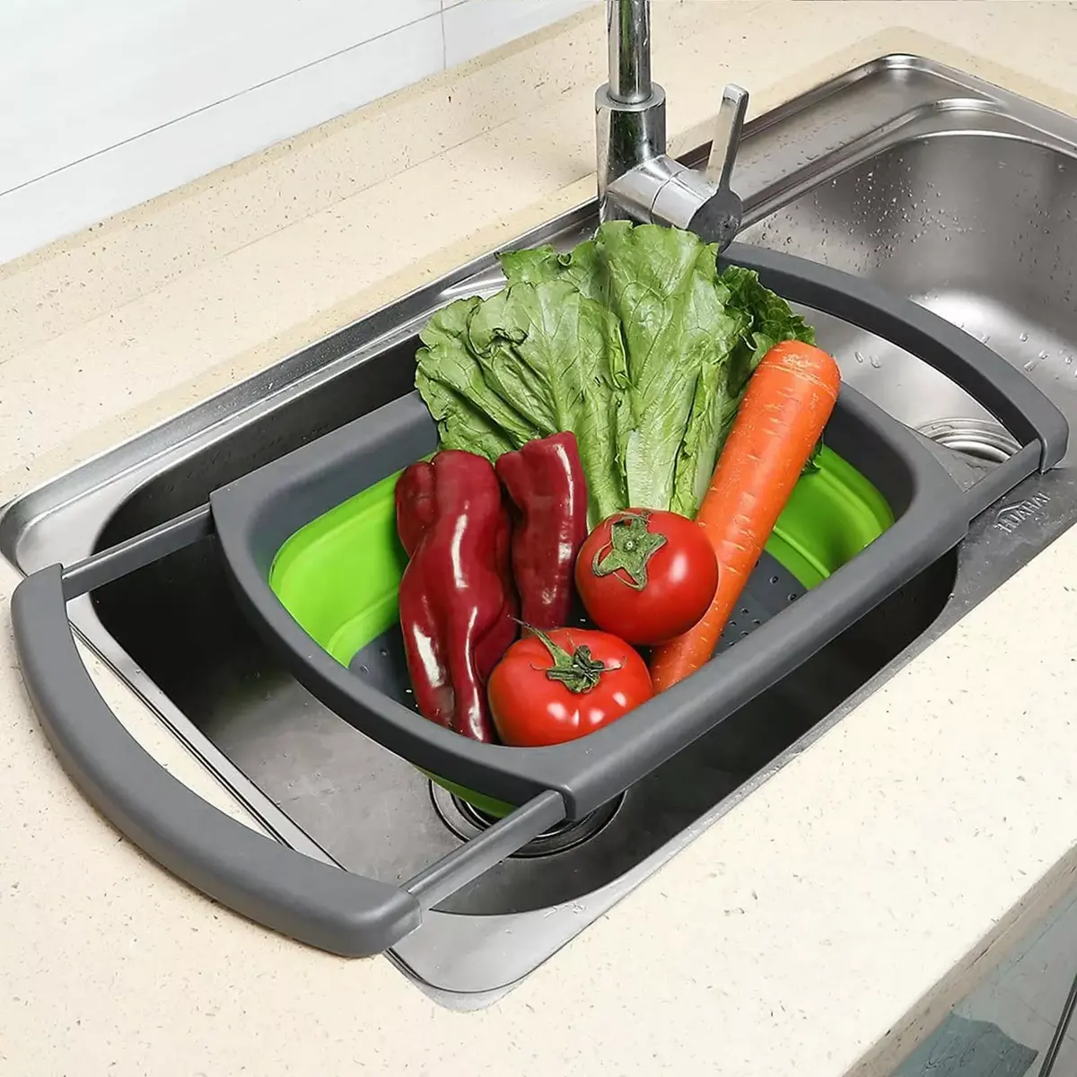 Foldable colander Springos HA5196 Photo 7