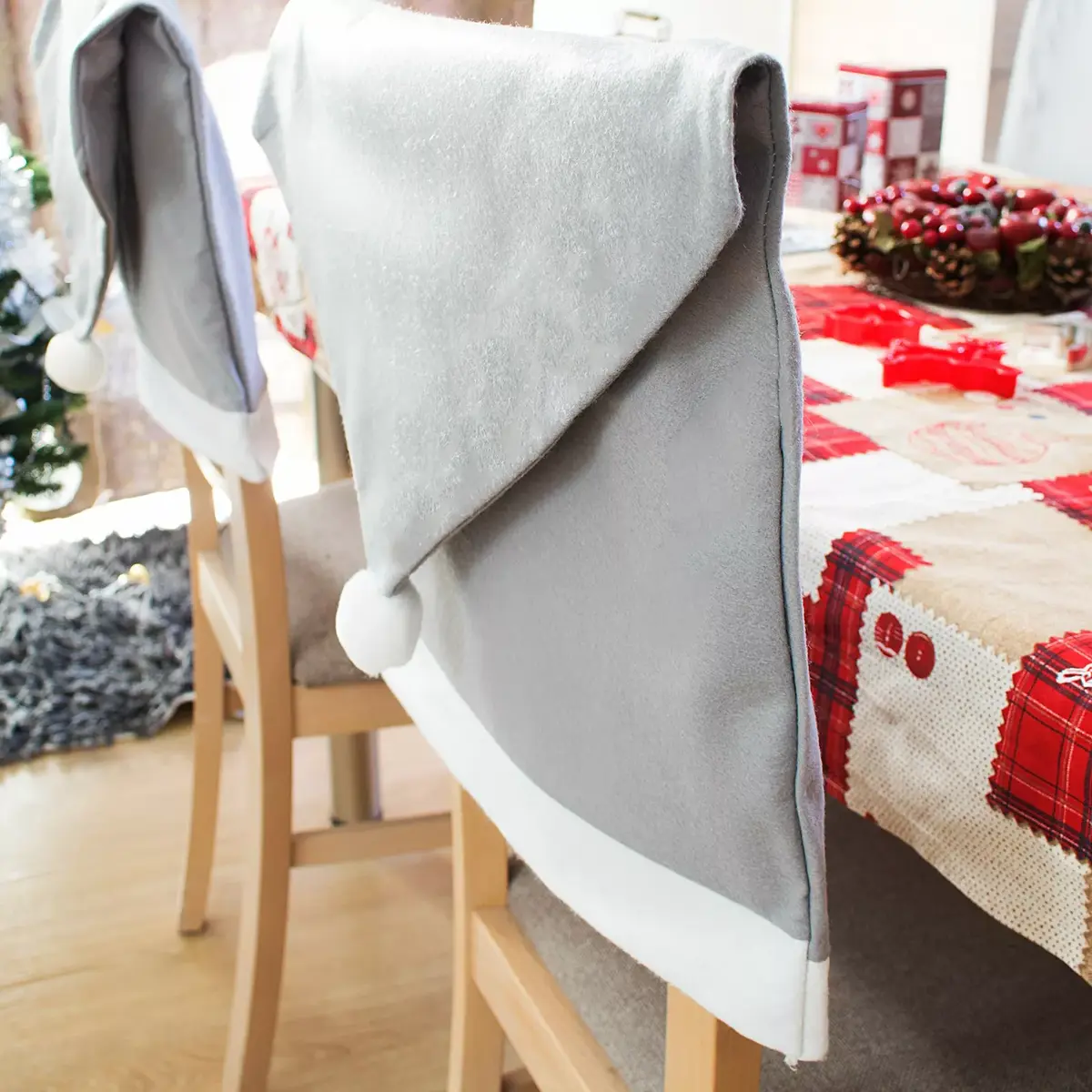 Chair cover Springos HA0201 elastic stretch Photo 4