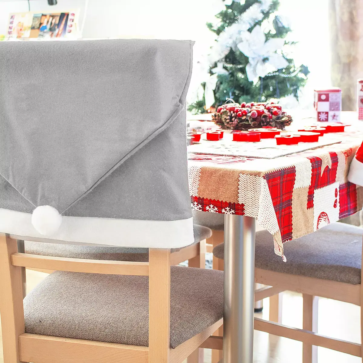 Chair cover Springos HA0201 elastic stretch Photo 5