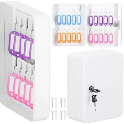 Key box Springos HA5028 metal wall-mountable Photo 2