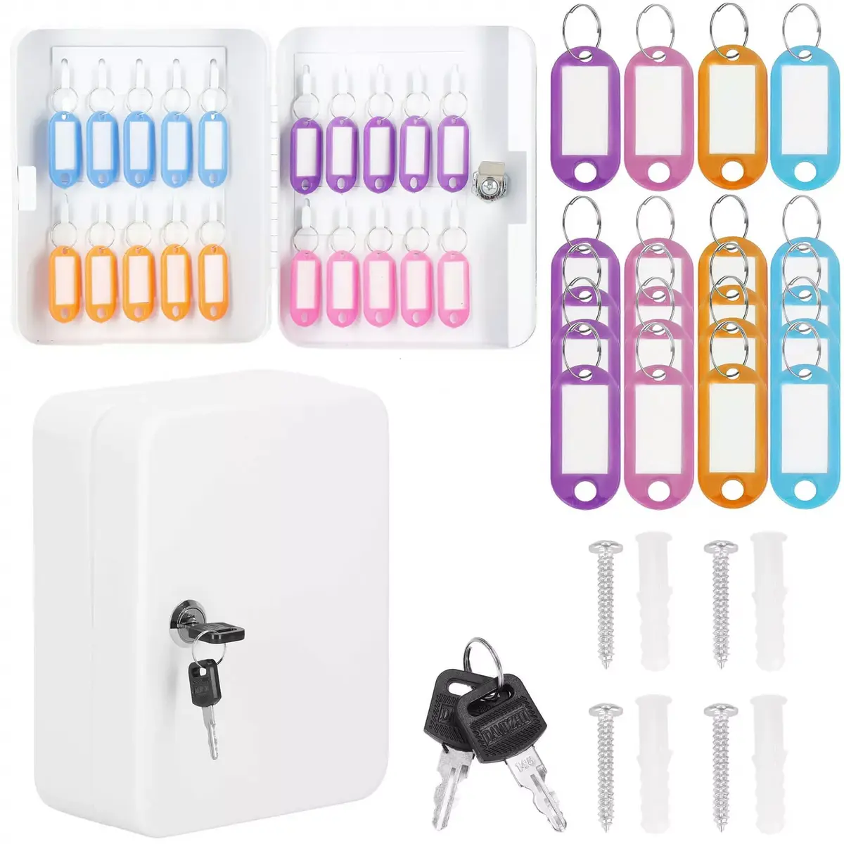 Key box Springos HA5028 metal wall-mountable Photo 7