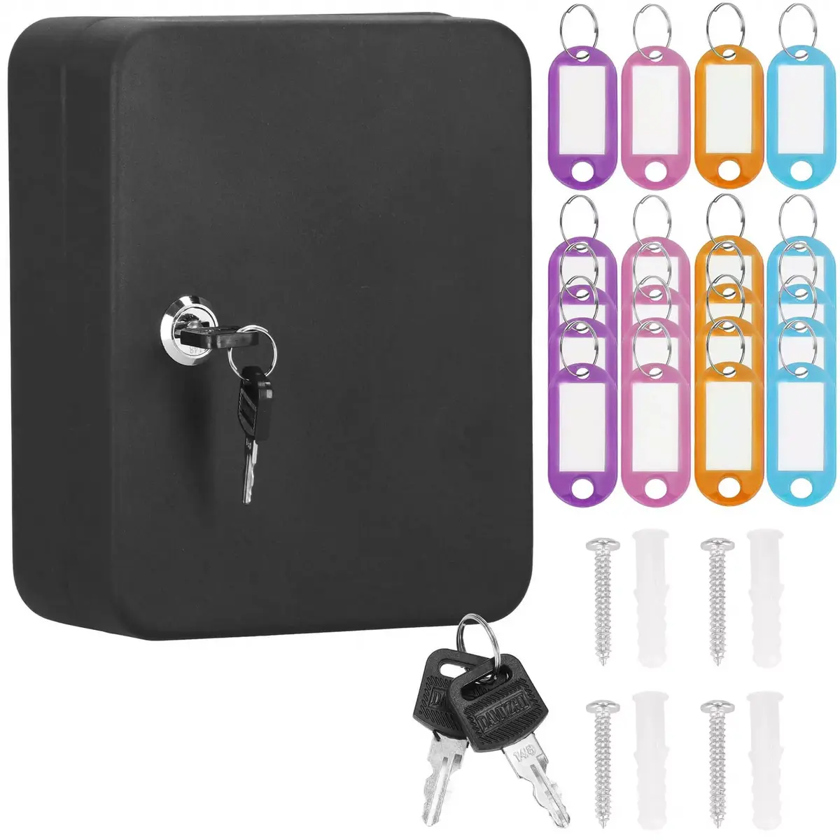 Key storage box Springos HA5029 metal black Photo 9