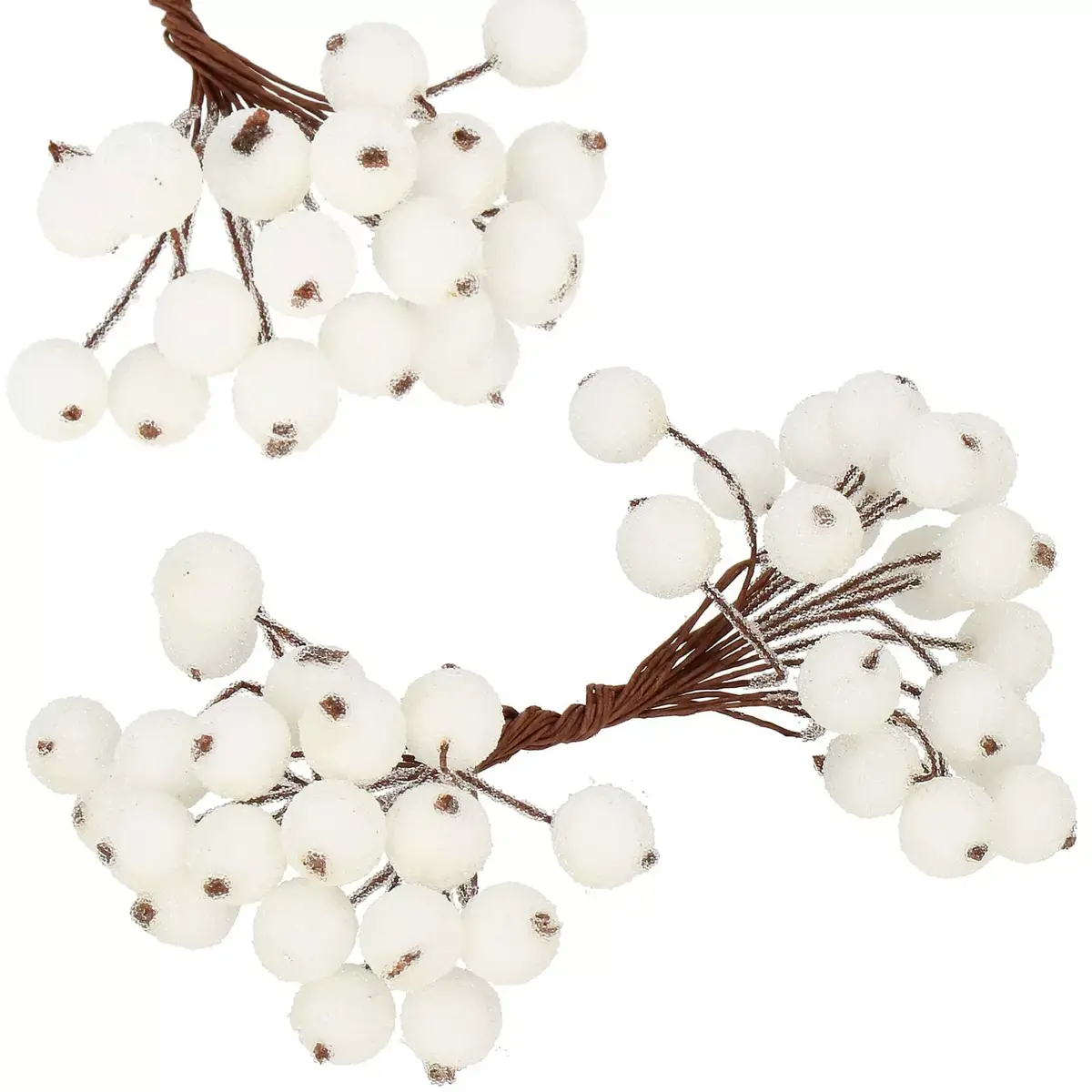 Springos CA0742 Artificial Frosted Rowbee Berries Photo 7