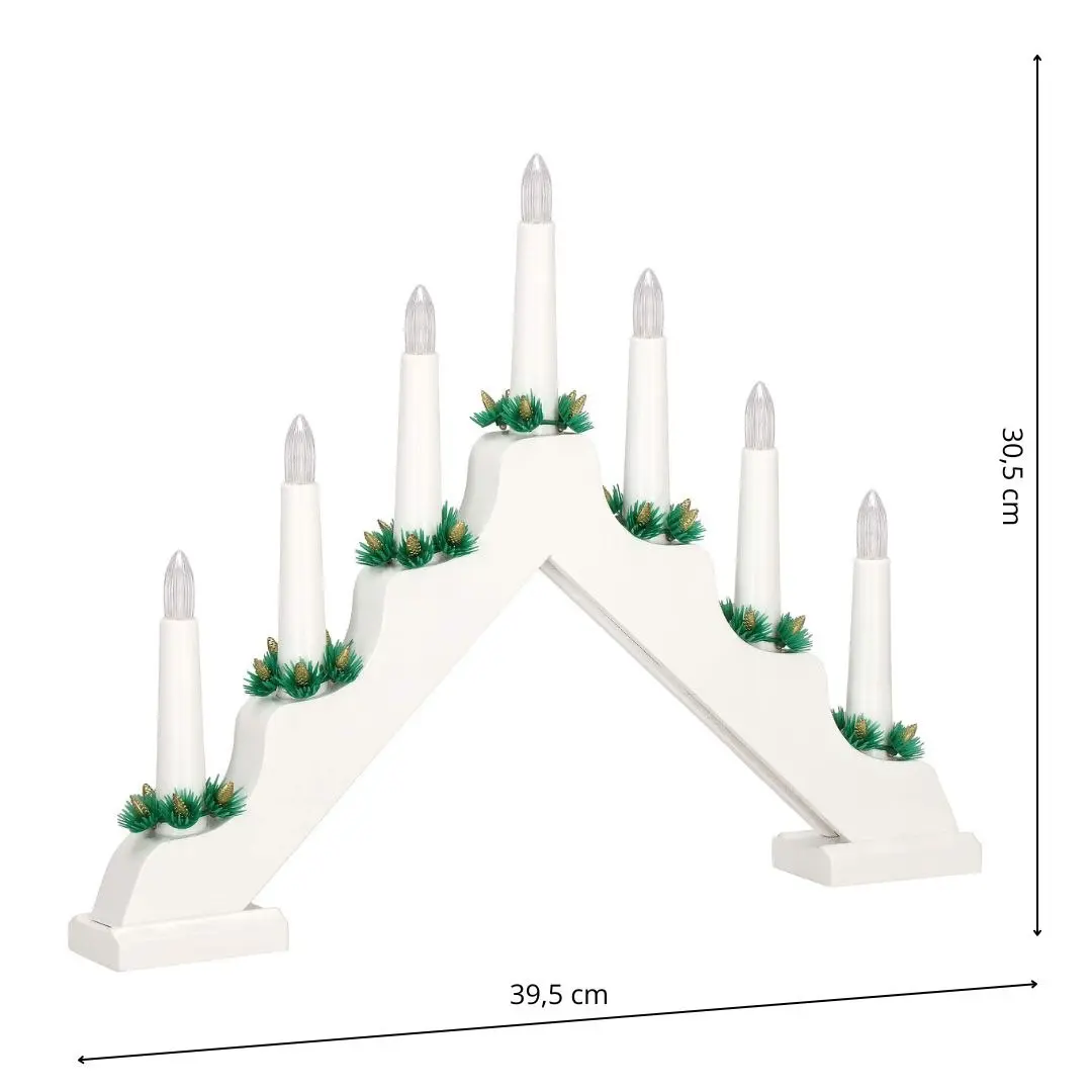 Springos CL0859 LED Adventes svečturis ar